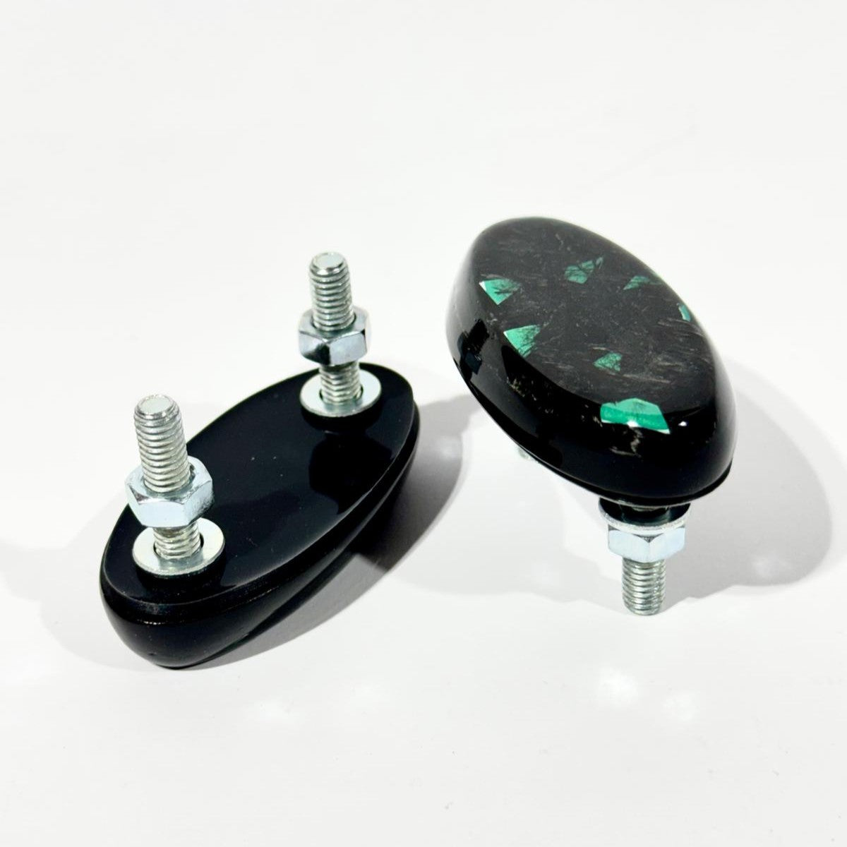 MIrror caps compatible with Kawasaki ZX6R 636 2005-2006